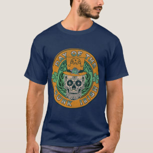 Tag des Toten Irischen Trinkens St. Patrick's Day T-Shirt