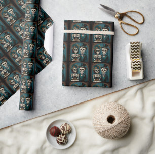Tag des toten Kartons Geschenkpapier