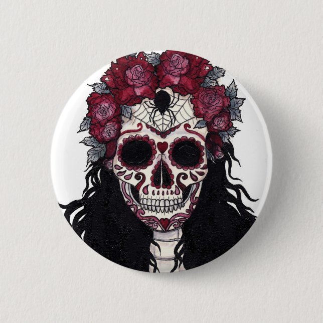 Tag des toten Knopfes Button (Vorderseite)