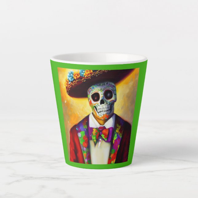 Tag des Toten Menschen 3 Milchtasse (Vorderseite)