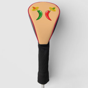 Tag des Toten Mexikanischen Chilis Golf Headcover