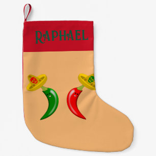Tag des toten mexikanischen Chilis Individuelle Na Kleiner Weihnachtsstrumpf