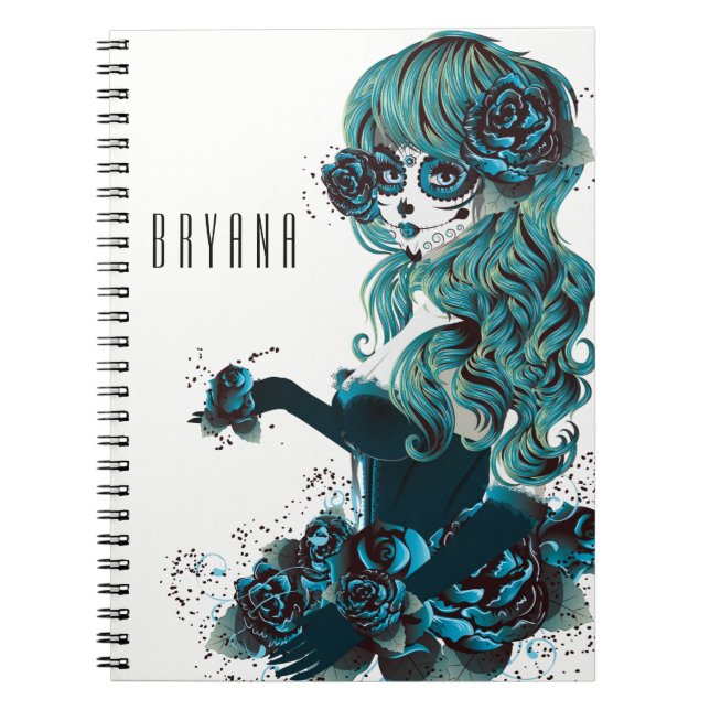 Tag des Toten Mexikanischen Zuckermagnaten Notizblock (Vorderseite)