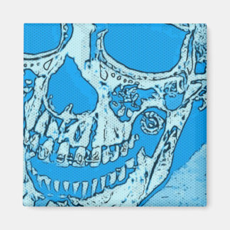 Tag des Toten Schädels entworfen Bright Bandana Bl Magnet