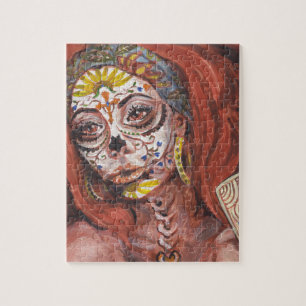 Tag des toten Tarot-Vermögens-Erzählers Puzzle