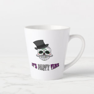 Tag des Toten Toten Toten Schädels am Halloween-Pa Milchtasse