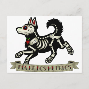 Tag des Toten Welpen Postkarte