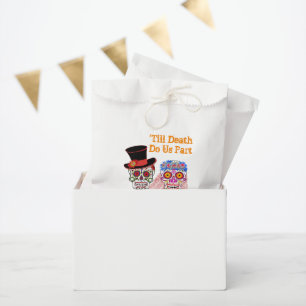 Tag des toten Zuckerrüben Bride & Groom Party Geschenktütchen