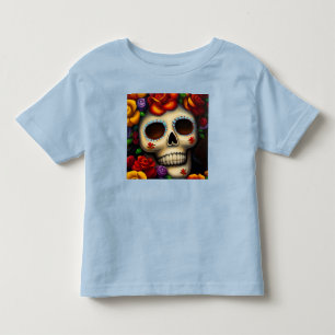 Tag des Toten Zuckerschädels 2 Kleinkind T-shirt