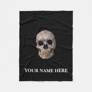 Tag des toten Zuckerschädels Fleecedecke