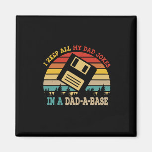 Tag des Vaters Behielt ich alle meine Vater-Witze Magnet