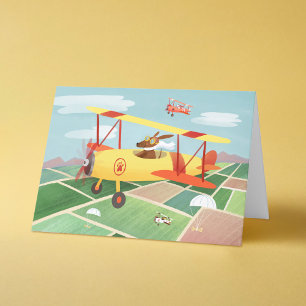 Tag des Vaters des Flugzeugführers Karte