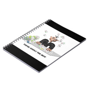 Tag des Vaters, für den Chef, Tag der Anerkennung Notizblock