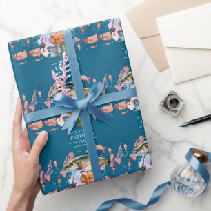 Tag des Vaters für den Fang von Lover-Vater Geschenkpapier