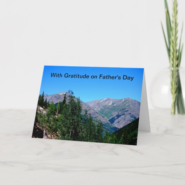 Tag des Vaters Karte (Vorderseite)