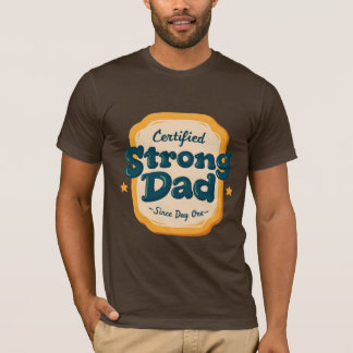 Tag des Vaters Starker Vater T-Shirt