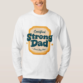 Tag des Vaters Starker Vater T-Shirt