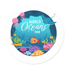 Tag des Weltmeers farbenfrohe Unterwasserwelt Meer