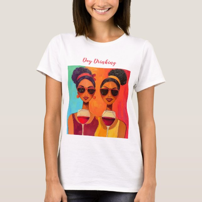 Tag Drinks T - Shirt von KAB (Vorderseite)