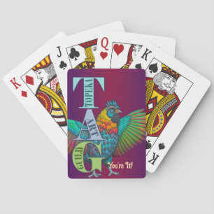 TAG Du bist dran . Klassische Spielkarten