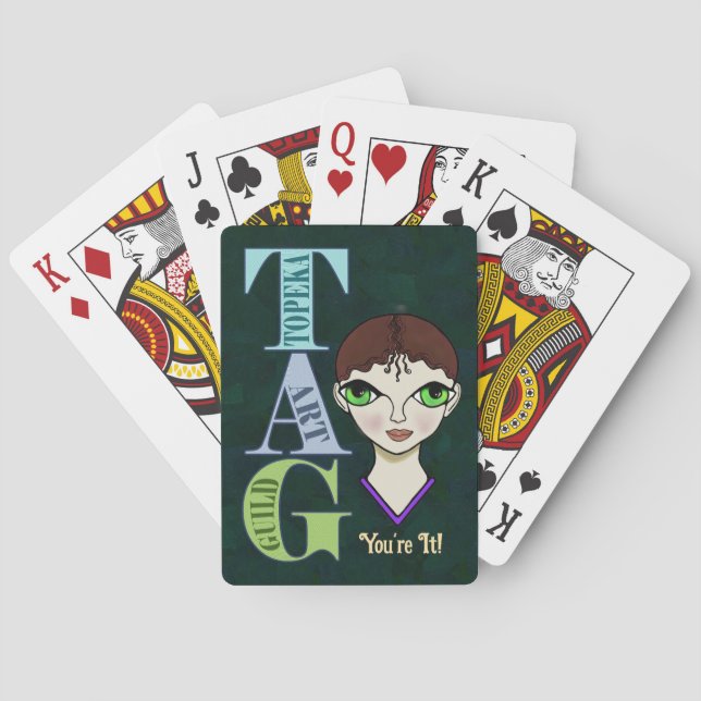 TAG, du bist es. Klassische Spielkarten (Rückseite)