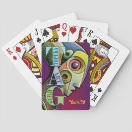 TAG Du bist es . Klassische Spielkarten