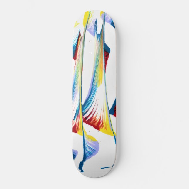Tag entlang 2 Abstrakter Skateboarddecke Skateboard (Vorderseite)