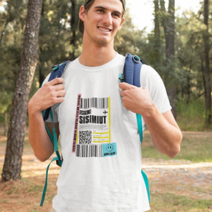 Tag für das Gepäck von Simiut Arctic Travel T-Shirt