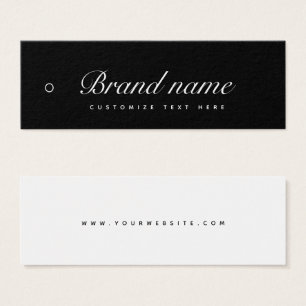 Tag für das Unternehmensetikett