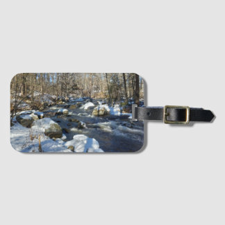 Tag für das Winterwasser Gepäckanhänger