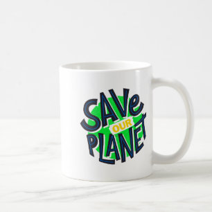 Tag für die Erde jeden Tag - werde grün und rette Kaffeetasse