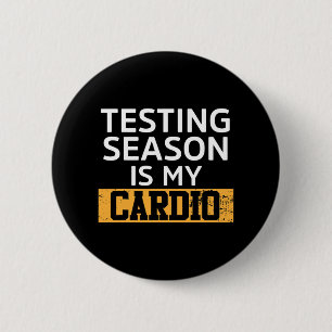 Tag für Lehrer Testsaison ist mein Cardio-Test Button