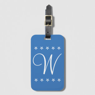 Tag für Mit Monogramm Reisen im 5-Sterne-Stil Gepäckanhänger