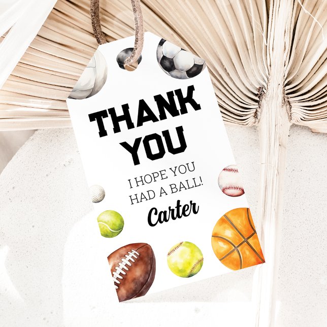 Tag für Sport Geschenkanhänger (Von Creator hochgeladen)