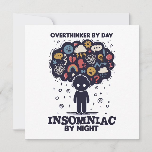 Tag für Tag überdenkend, nachts Insomniac (Vorderseite)