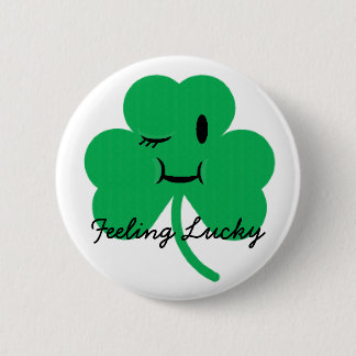 Tag Gefühl Glücklich-St. Patrick Button
