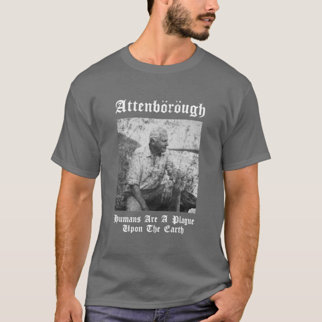 Tag Geschenk David Attenborough Pullover Cool Graf (Vorderseite)