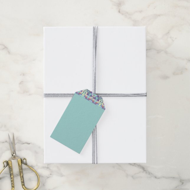 Tag-Geschenk Geschenkanhänger (Mit Garn)