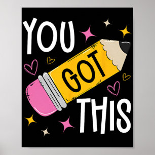 Tag Got du diesen Niedlichen Stift Lehrer Funny Te Poster