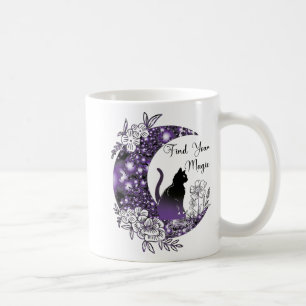 Tag Grafischer Mystischer Himmelsmond Kaffeetasse