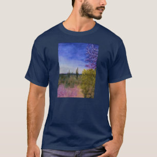 Tag in der Arizona-Wüsten-Landschaft draußen T-Shirt