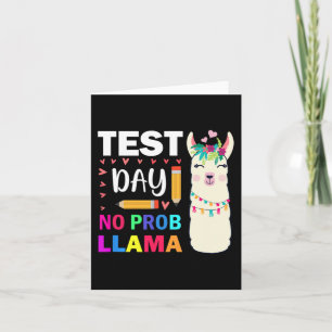 Tag: Kein Prob-Lama Llama Lehrer Testtag 9 Karte
