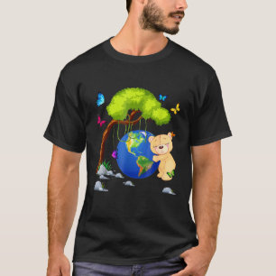 Tag Koala Bären Happy Earth Day 2021 T-Shirt