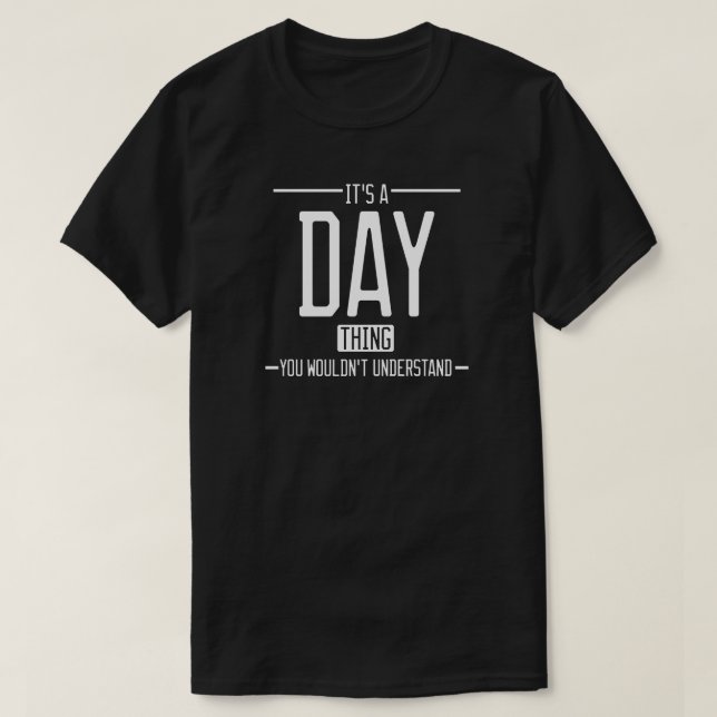 Tag lustiger Nachname T-Shirt (Design vorne)