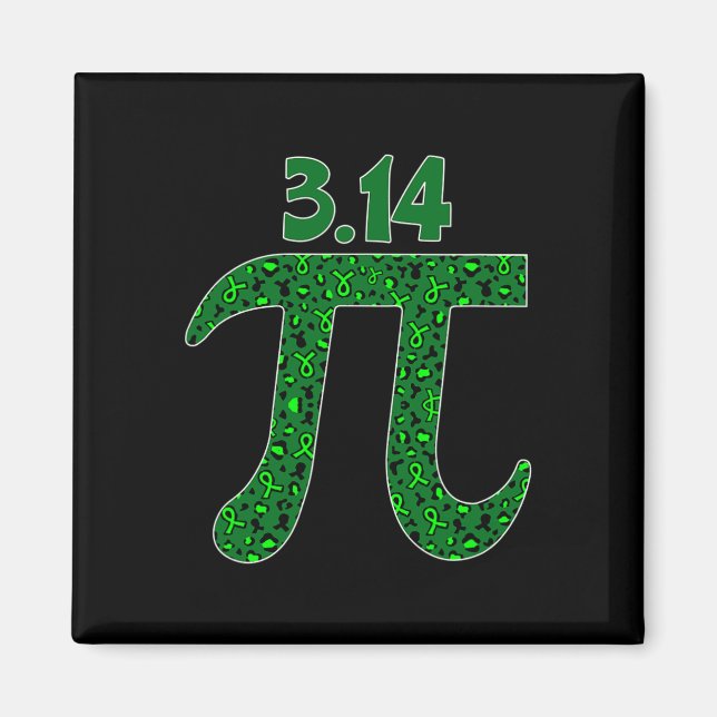 Tag Nierenerkrankung Mathematiklehrer Student Math Magnet (Vorne)