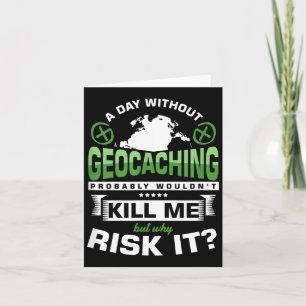 Tag Ohne Geocaching GPS Schnitzeljagd Caches Gesch Karte
