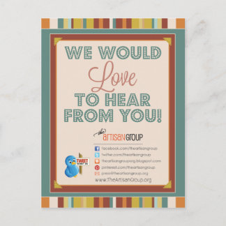 TAG Press Postcard Postkarte