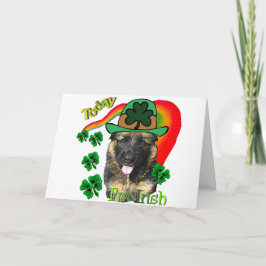 Tag Schäferhund-St. Patricks Karte