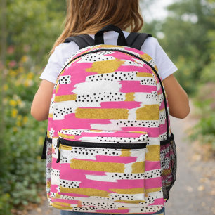 Tag streichen: Abstrakter Chic-Rucksack Bedruckter Rucksack