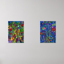 Tag und Nacht Bilderwand Sets